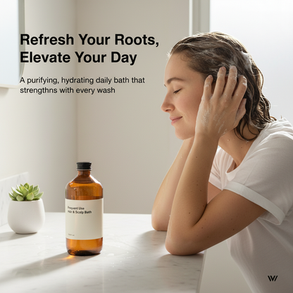 frequent use hair & scalp bath